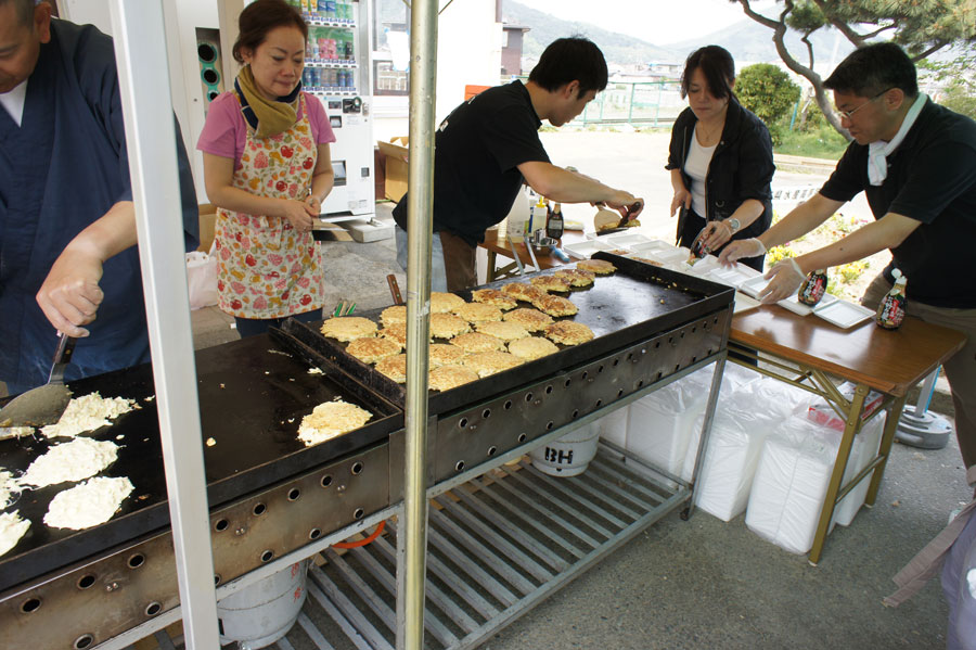 約400枚3時間焼きっぱなしでした。